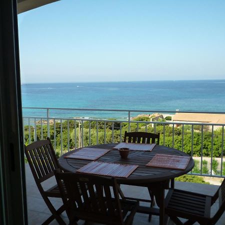 Appartement Pied Dans L Eau Et Vue Mer Magnifique Sartène Extérieur photo